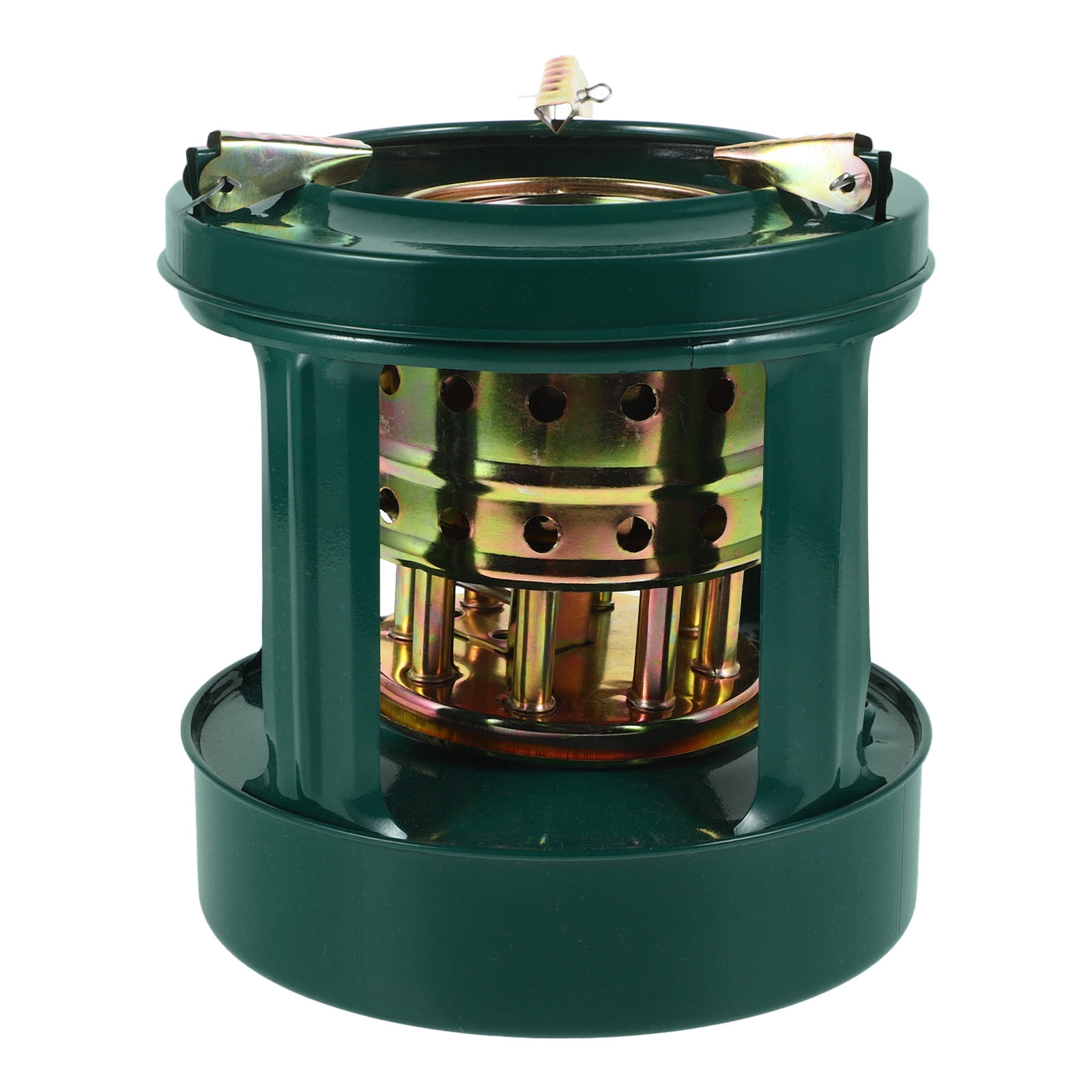 WHAMVOX 8 Wicks Camping Picnic Burner Furnace Portable Camping Stove Oil Stoves Cookware Outdoor Kerosene Stove For Backpacking Hiking Outdoor Adventure Cooking Supplies Dark Green