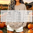 thumbnail image 3 of Enjoytime Christmas Crew Neck Sweatshirts Women Long Sleeve Pullover Tops Trendy Casual Xmas Graphic Sweatshirt, 3 of 7