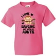 thumbnail image 3 of Inktastic Monkey I Love Hanging out with My Auntie Youth T-Shirt, 3 of 5