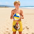 thumbnail image 5 of Toddler Boys Pull-on Shorts Breathable Fabric Angry Rooster Graphic Print Loose Fit Athletic Bottoms for Daily Wear Outdoor Activity, 5T-14Y, 5 of 9
