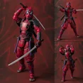 thumbnail image 3 of Figura de la serie samurái de Marvel para niños, estatua de Ironman, Deadpool, articulaciones móviles, modelo coleccionable, juguete de escritorio, regalo de cumpleaños y Navidad, 3 of 5