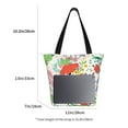 thumbnail image 3 of Sikiie Mushroom and Frogs Shoulder Bag Casual Hobo Crossbody Tote Bag for Women and Men Large Purse Messenger Bag Travel Work, 3 of 6