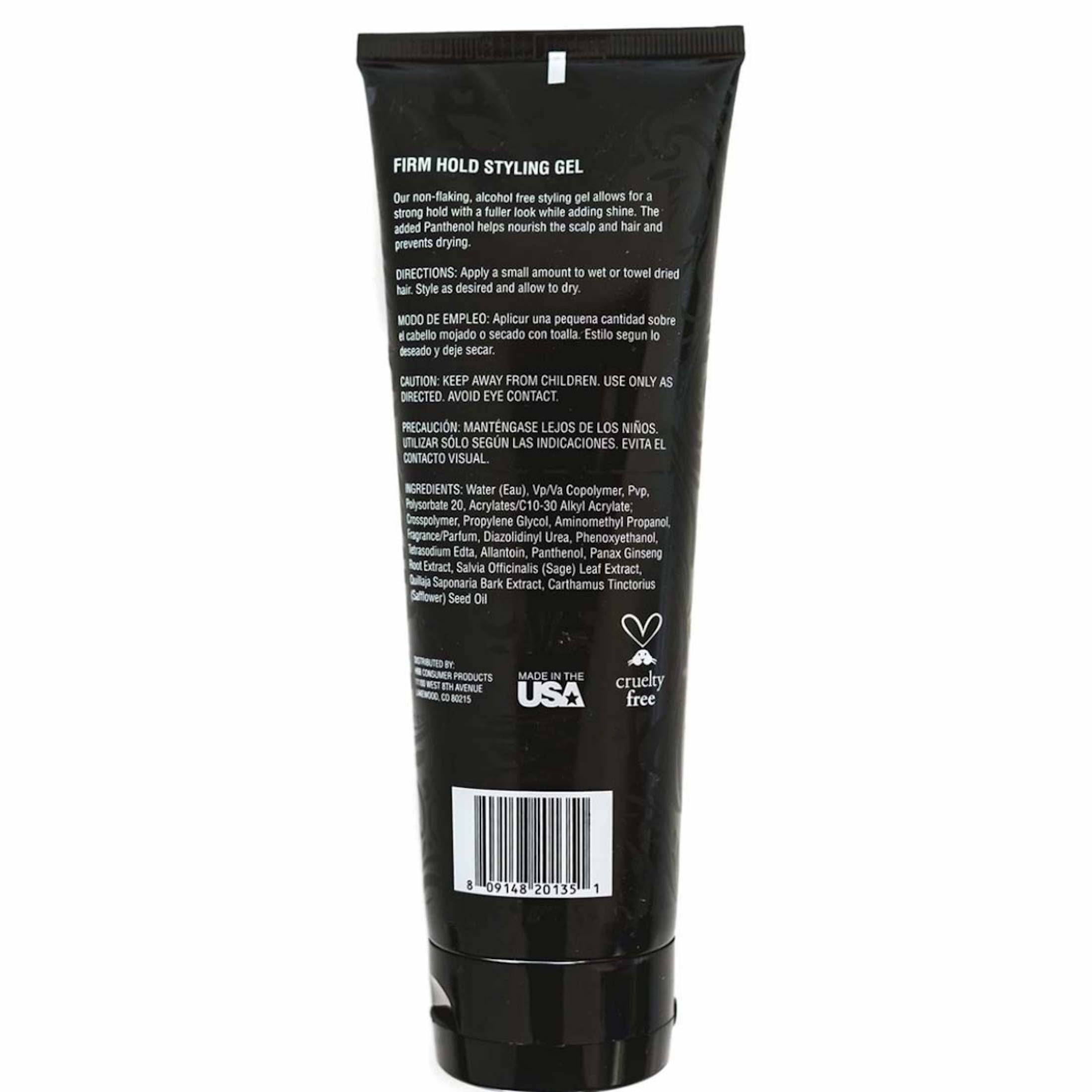 (2 pack) Fix Your Lid Firm Hold High Shine Hair Styling Gel, 8.5 fl oz