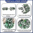thumbnail image 5 of 4 Pack Cheerleading Pom Poms,metallic Cheer Pom Poms With Training Baton Handle, 5 of 5