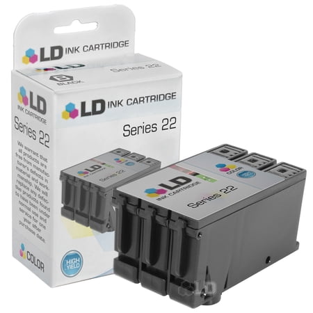 LD Compatible X738N / T096N (Series 22) High Yield Color Cartridge for Dell V313  V313w and P513w