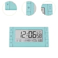 thumbnail image 2 of Reloj digital de escritorio, despertador portátil para adolescentes y niños y adultos. Azul, 2 of 5