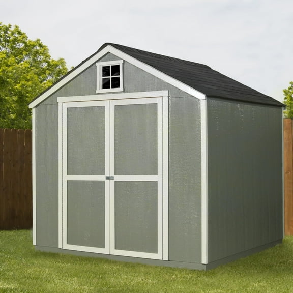 Handy Home Products Carrigan 8 ft. x 10 ft Gable Wooden Storage Shed