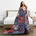 thumbnail image 5 of Football Blanket Football Fan Gifts for Men Women Kids Football Team Fans Blanket Super Cozy Soft Lightweight Travel Throw Blanket for Living Room 50" X 40", 5 of 6