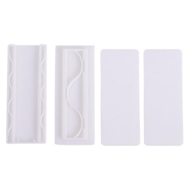 Wdftyju Soporte de fijación de pared de enchufe sin perforaciones organizador de cables de enchufe autoadhesivo para el hogar Wdftyju 3ju3br5dv4hr3vc9