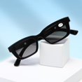 thumbnail image 4 of 2 Pairs Unisex Reading Sunglasses Square Full Tinted Sun Readers, 4 of 5