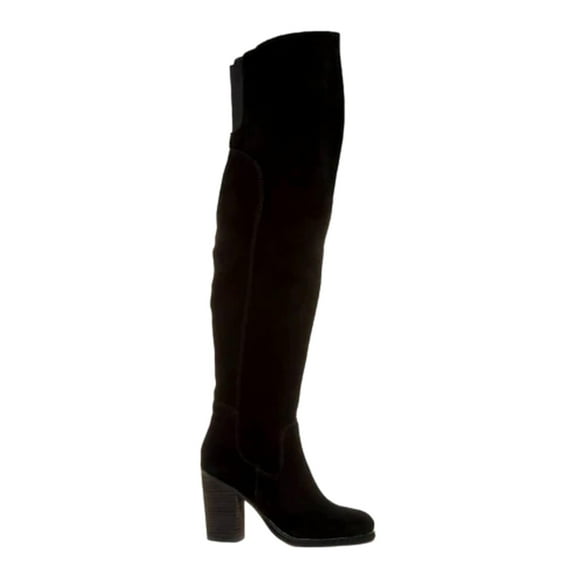 Kelsi Dagger Brooklyn Logan Over The Knee Boot Black  LOGANVT Women's Size 7