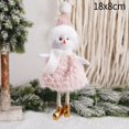 thumbnail image 3 of Muñecas de ángel de Navidad 2023, adornos de árbol de Navidad para niña de peluche, adornos navideños para el hogar, regalos de Año Nuevo para niños, 3 of 5