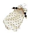 thumbnail image 2 of Ropa de una pieza de verano para bebé, monos sin mangas con estampado de patrones de corazón para niñas pequeñas, para uso diario, 73cm, 2 of 5