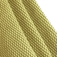 thumbnail image 4 of PiccoCasa Cotton Knitted Throw Blanket for Sofa Couch, Yellow Green 60" x 78", 4 of 6
