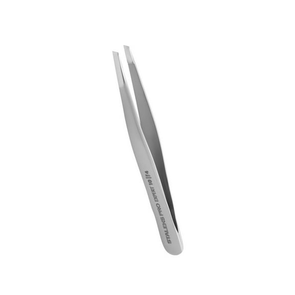 STALEKS PRO Eyebrow tweezers (slant) EXPERT 10 TYPE 4 (TE-10/4)