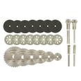 thumbnail image 1 of 32Pcs Circular Blade Set Cutting Wheel Discs HSS Diamond Cutting Discs Resin Cut Off Disc Combo Cutter for wood material glass, 1 of 7