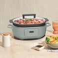 thumbnail image 5 of MAGNIFIQUE 6 Qt Programmable Slow Cooker, Black Aluminum Inner Pot, 8-in-1 Multiple Cooking, Olive Green, 5 of 7