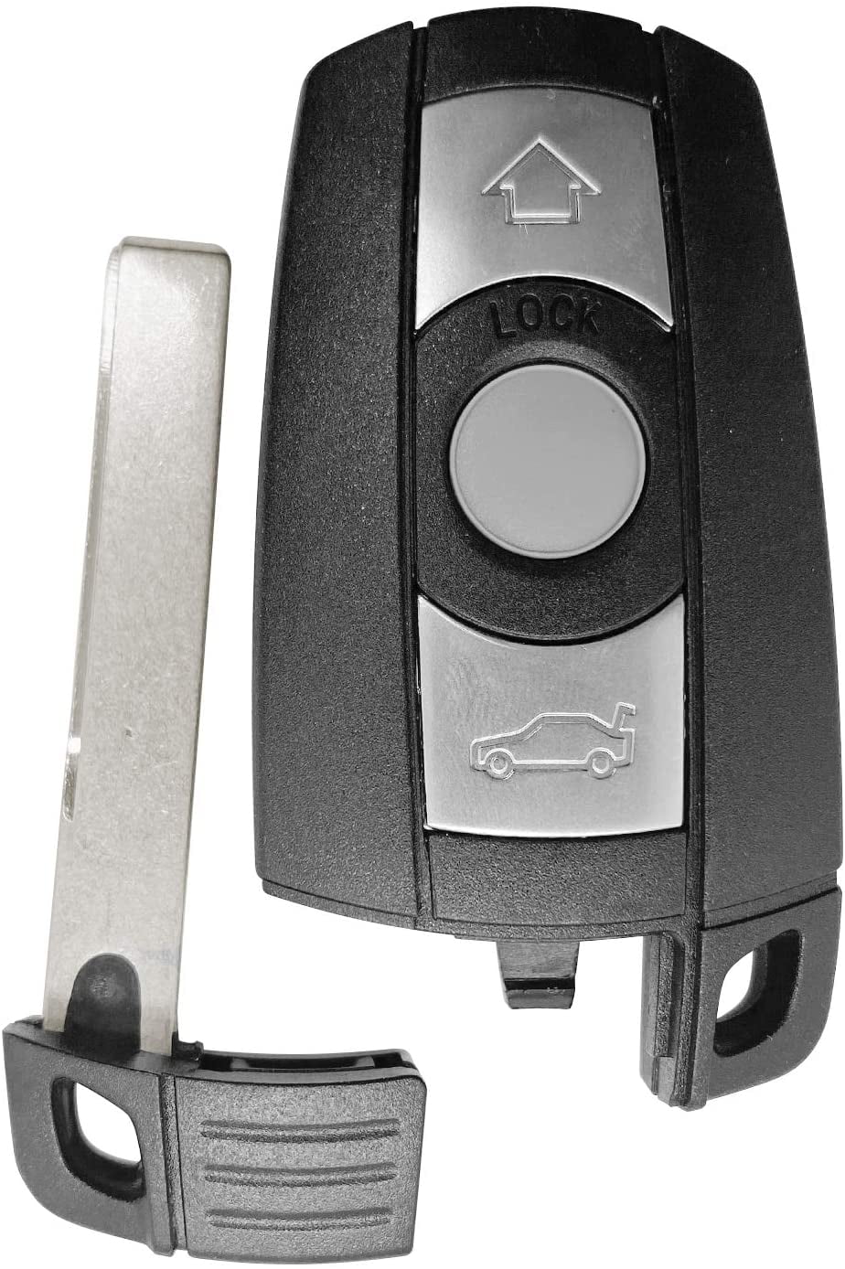 2 Pack BMW 3-Button Remote Key Shell For 2007-2011 328i 328xi - Autodayplus