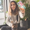 thumbnail image 5 of MUNDAZE Apple iPhone 13 Shockproof Clear Hybrid Protective Phone Case Hawaiian Vibes Hibiscus Flowers Monstera Summer Cover, 5 of 5