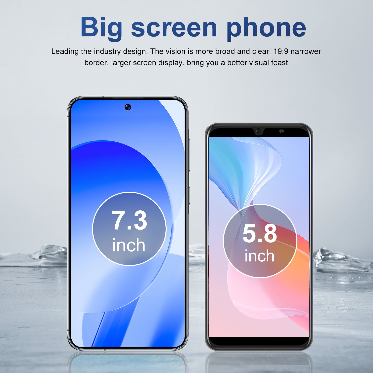 A56 5G Unlocked Android Smartphone, 7.3" HD Display, 16GB RAM + 1TB Storage, 108MP Camera, 8000mAh Long-Lasting Battery, Snapdragon 8 Gen 3, Dual SIM