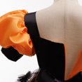 thumbnail image 6 of Auroural Girls Tulle Princess Dress Girls Halloween Witch Pumpkin Dress Puff Sleeve Bow Waist Princess for Party, 6 of 9