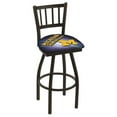 thumbnail image 4 of Auburn 36 Inch L018 Black Wrinkle With Jailhouse Back Bar Stool, 4 of 7