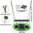 thumbnail image 3 of RedSwing 43in Saucer Flying Swing for Kids Outdoor, Large Round Tire Swings for Trees and Swingset, Heavy Duty for Outside Playground, 500lbs Capacity, 3 of 7