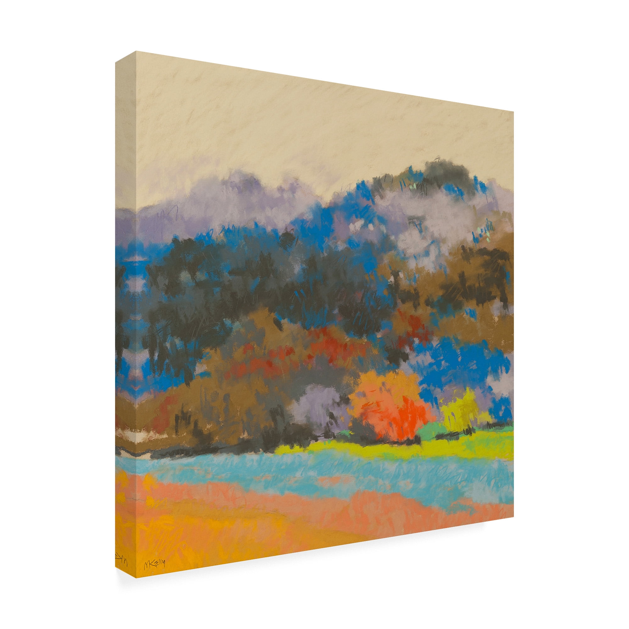 Trademark Fine Art 'Fox Farm Woods 3' Canvas Art by Mike Kell