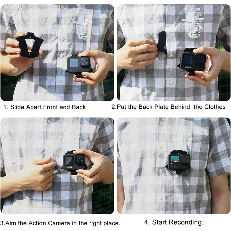 Pov / Vlog Smartphone Selfie Neck Holder Mount Compatible avec