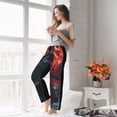 thumbnail image 5 of Bixox Women's Red Moon Shark Sailboat Patterned Pajama Pants Loungewear, 5 of 5