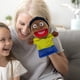 thumbnail image 5 of Títeres de mano para la familia, títeres interactivos para la escuela, títeres para juegos de rol con boca extraíble, adecuados para niños y adolescentes, 5 of 7
