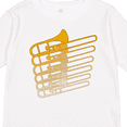 thumbnail image 4 of Inktastic Trombone Line Boys or Girls Long Sleeve Toddler T-Shirt, 4 of 5