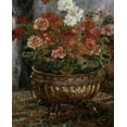 thumbnail image 2 of Renoir, Pierre-Auguste 26x31 White Modern Wood Framed Museum Art Print Titled - Bouquet of Flowers, 2 of 4