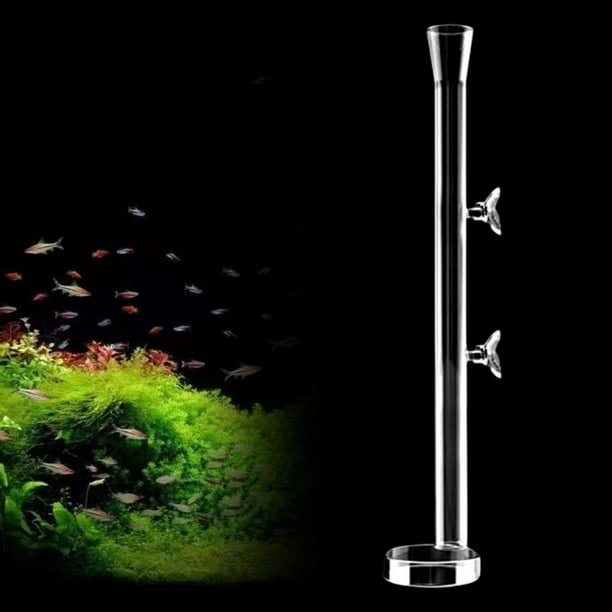 Tubo Alimentador de Acuario Fernando con Bandeja de Alimentación Redonda 35cm