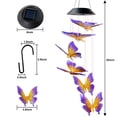 thumbnail image 2 of Dinheiro Mariposas coloridas alimentadas por energía solar, jardín de césped, decoración de patio, 2 of 6