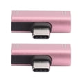 thumbnail image 1 of USB Adapter, Easy To Use 5 Colors Choice Foldability 2 In 1 Converter Splitter Aluminum Case Material  For Remote For Charging For Calling Silver,Black,Gold,Red,Pink, 1 of 8