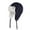 Navy, variant on Gyujnb Winter Knit Hat for Kids - Soft Yarn Thick Warm Ear Cap, Pom-Pom Design Windproof, Stretchable Fit Toddlers,Cuffed Edge Windproof,Size:0-1 Years