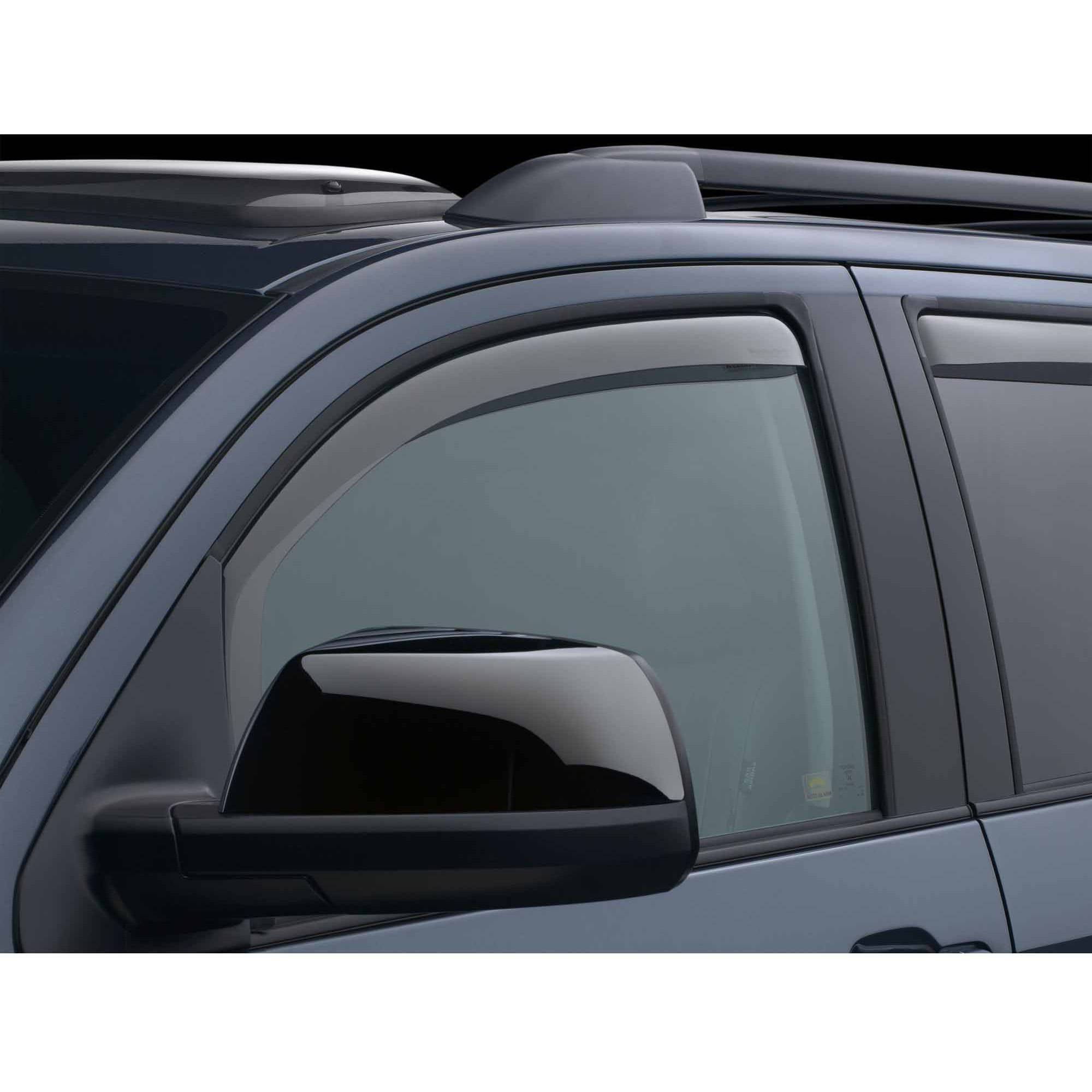 WeatherTech 07+ Toyota Tundra Front Side Window Deflectors - Light