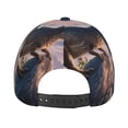 thumbnail image 3 of Kdxio Unisex Sunset Cliff Dinosaur Pattern Baseball Cap Unisex Washed Classic Adjustable Hat, 3 of 5