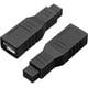 NECABLES (2 Pack) FireWire 400 à 800 Adaptateur Convertisseur IEEE 1394a 6 Broches Femelle à 1394b 9 Broches Mâle – image 1 sur 4