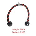 thumbnail image 5 of Cuerda de tracción de doble cabeza para entrenamiento de bíceps, accesorios de gimnasio, mango de tracción facial de cuerda de presión inferior para tríceps de una sola cabeza y doble cabeza, 5 of 5
