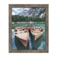 thumbnail image 1 of DesignOvation Museum 16" x 20" Gray Woodgrain Poster Frame, 1 of 5