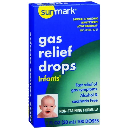 Sunmark Infant Gas Relief Drops, 1 Fl. Oz., 100 (Best Time To Give Gas Drops)