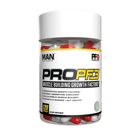 Man Sports PROPF3 Muscle Building and Gut Health Supplement for Lean Muscle and (The Best Muscle Building Foods)
