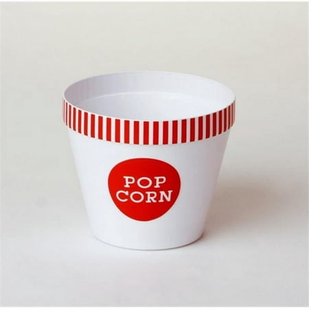 

Wabash Valley Farms Small Classic Red Striped Rim Popcorn Bucket