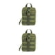 thumbnail image 3 of Sonducket Bolsa de almacenamiento al aire libre Camping Senderismo Accesorios de supervivencia Cintura Bolsa Pesca Montañismo Bolsillo Oxford Paquete Verde 2piezas Sonducket CBP186129, 3 of 6