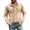 Beige, variant on Men's Button Down Denim Shirt Solid Color Loose Fit Long Sleeve Casual Western Style Chest Pocket Washed Jean Shirts Lightweight Breathable Classic Spread Collar Blouse For Outdoor Vacation
