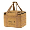 thumbnail image 1 of Bolsa de almacenamiento para acampar, bolsa para tanque de gas, bolsa para cilindro de gas con orificios para colgar, organizador Caqui, 1 of 9