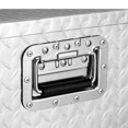 thumbnail image 4 of ARKSEN 20 Inch Heavy Duty Aluminum Diamond Plate Tool Box Chest Box Pick Up Truck Bed RV Trailer Toolbox Storage with Side Handle and Lock Keys - Silver, 4 of 4