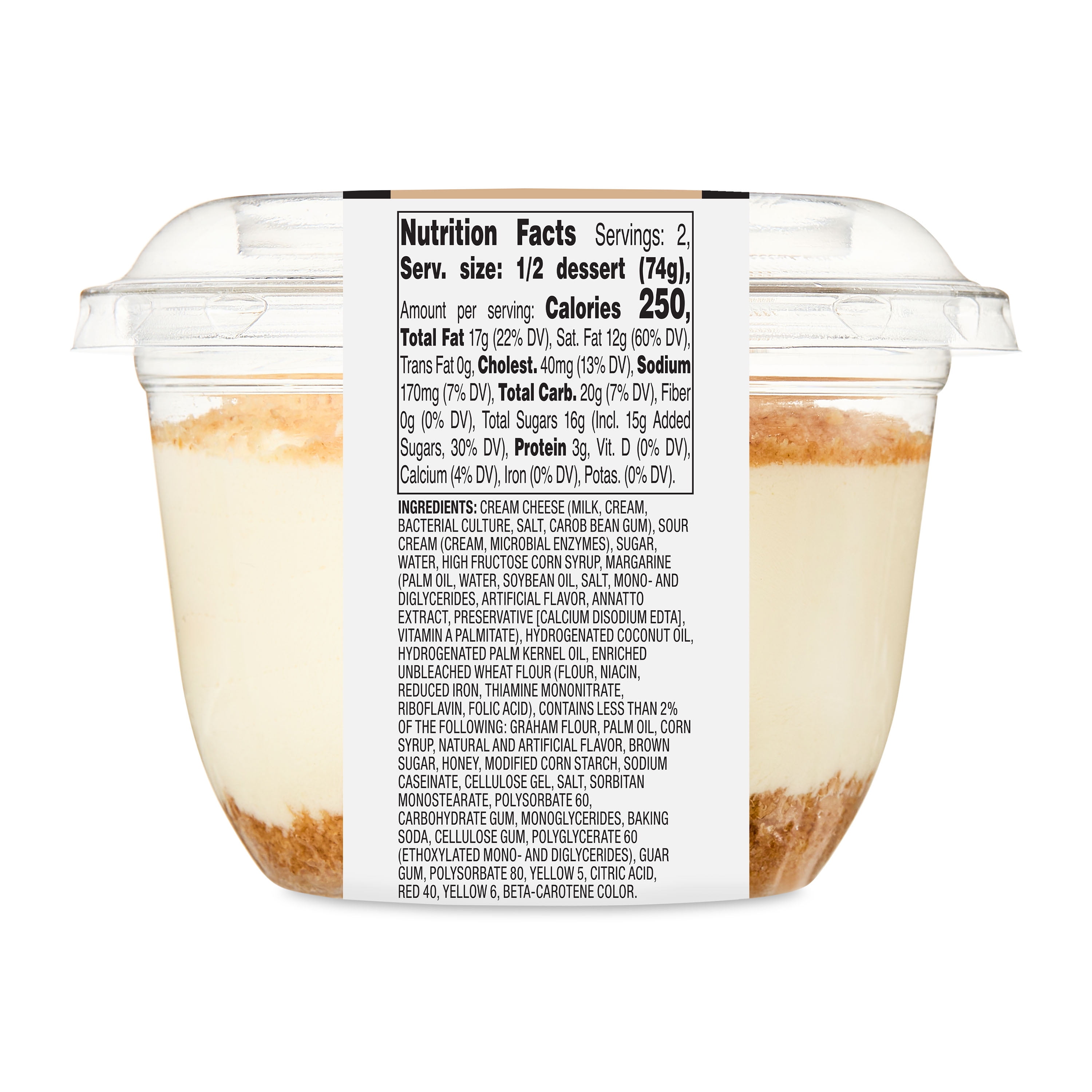Marketside French Style Creamy Cheesecake Mousse Dessert Cup, 5.25 oz (Refrigerated)